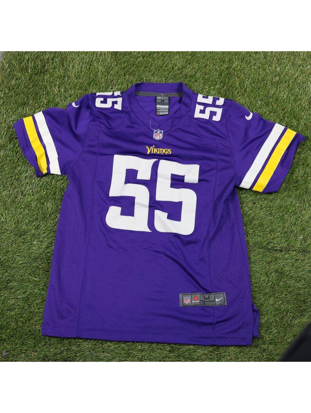 Nike Minnesota Vikings Anthony Barr #55 Purple NFL Jersey Men’s M